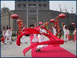Dancers at Xi'an