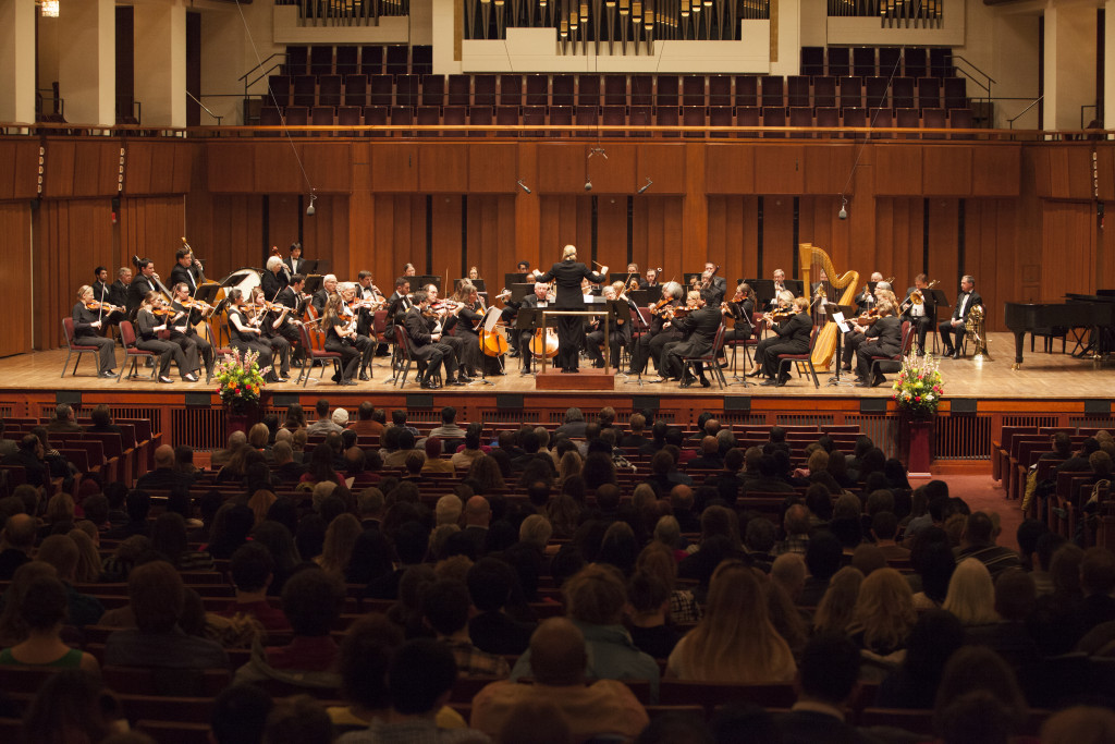 Anne Arundel Community College Symphony Orchestra performing at the Capital Orchestra Festival