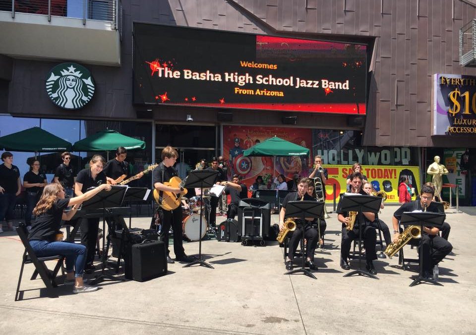 Basha High School Band Tours Southern California