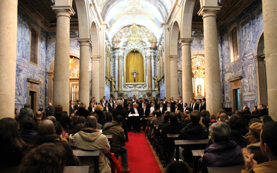 The Singing Statesmen of the University of Wisconsin-Eau Claire Perform in Portugal