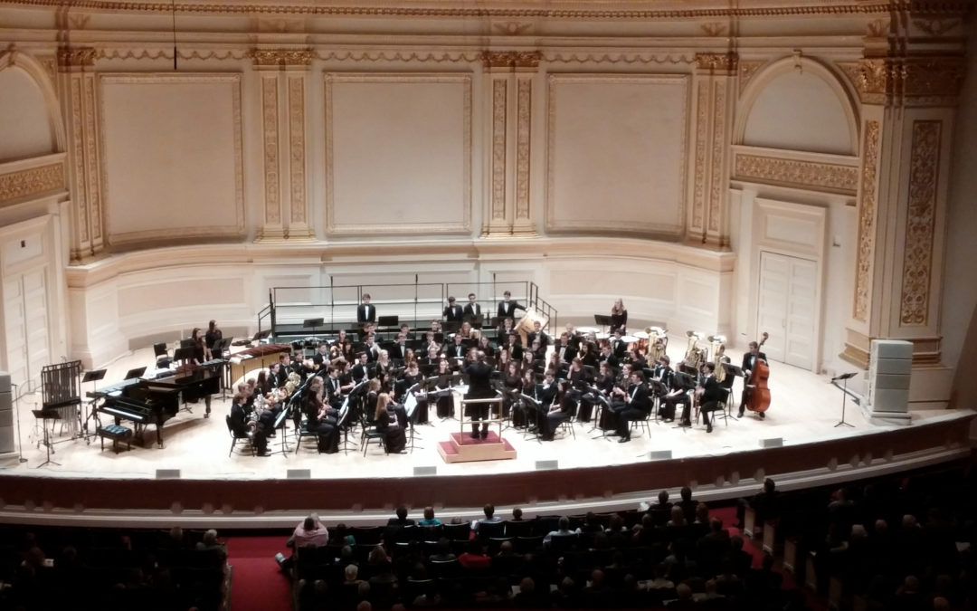 Duxbury High School Music Department Performs in Carnegie Hall