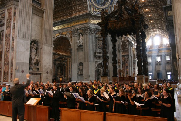 Rome Choral Festival at St. Peter's Basilica