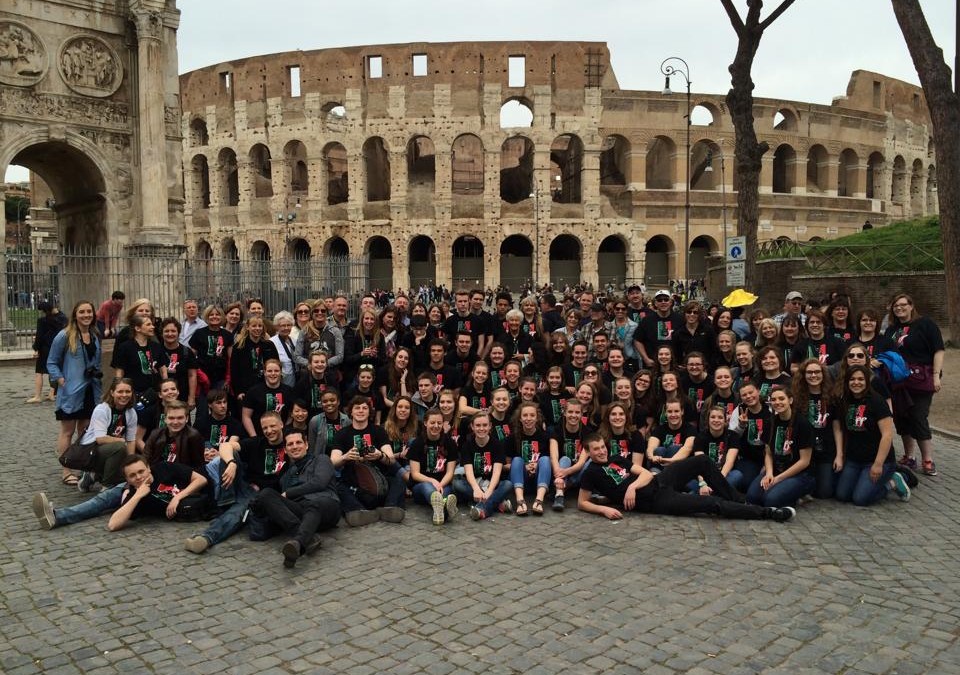 Kelly Walsh High School Choir Has Thrilling Performances in Italy