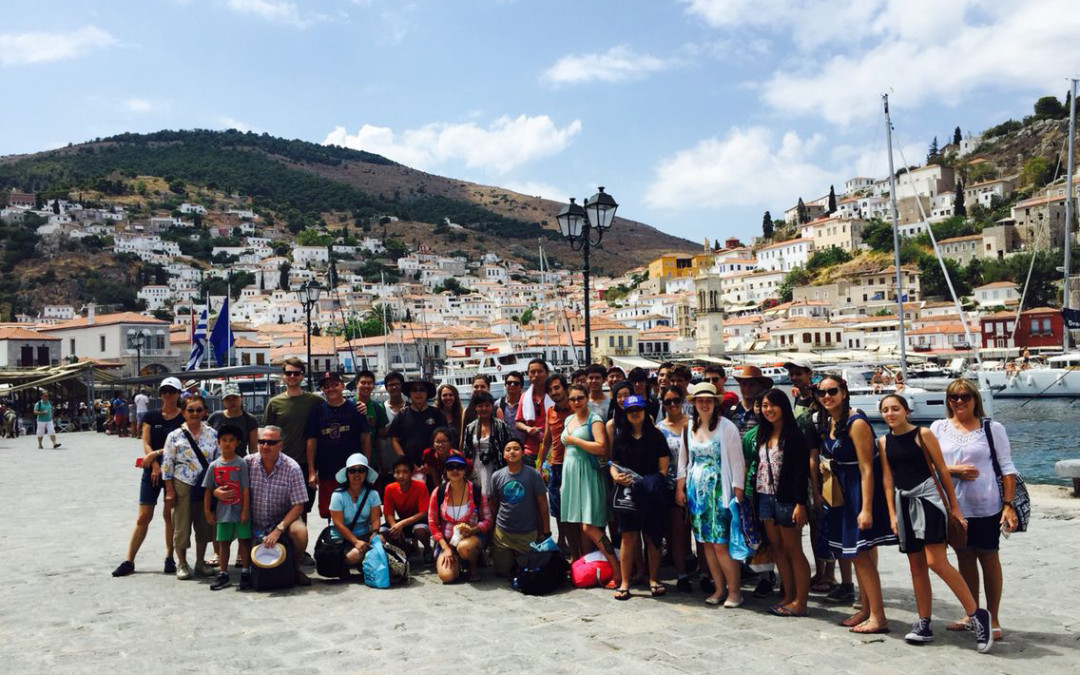 South Coast Youth Symphony Orchestra and Families Tour Greece