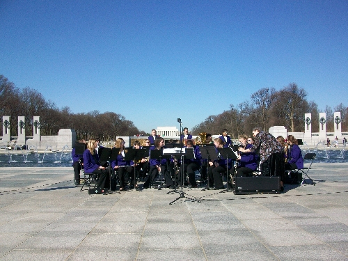 Valley Heights High School Band Honored to Perform in Washington, DC
