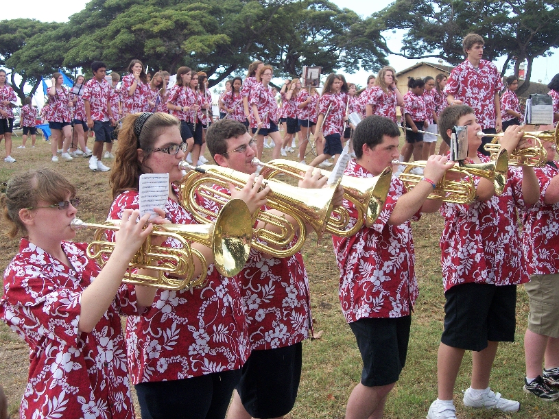 Sussex Technical High School Band Has An Unforgettable Experience in Hawaii