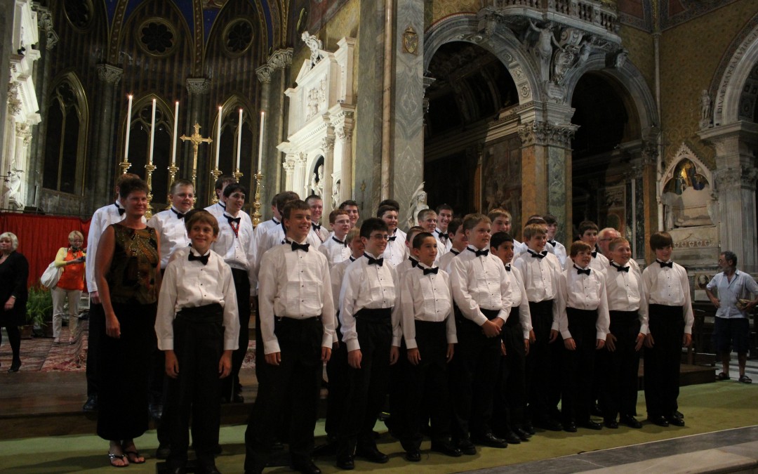 Lincoln Boys Choir at the Rome International Choral Festival