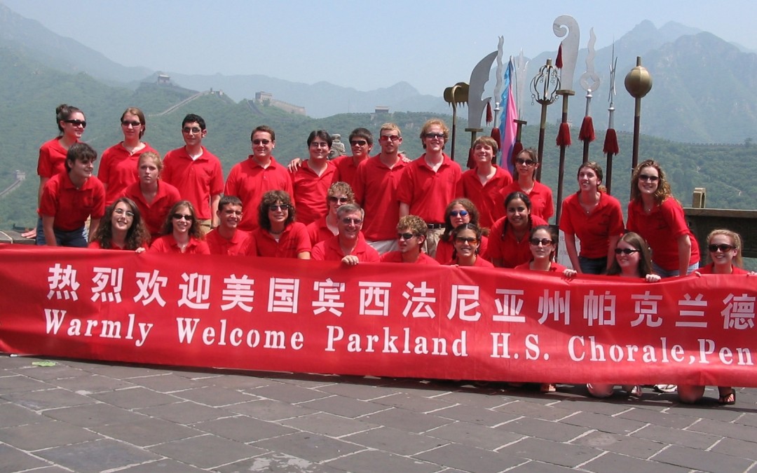Parkland High School Choir Tours China