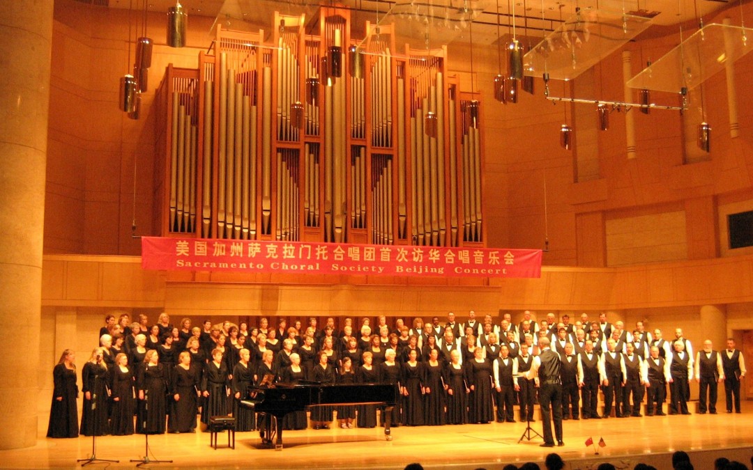 Sacramento Choral Society in China