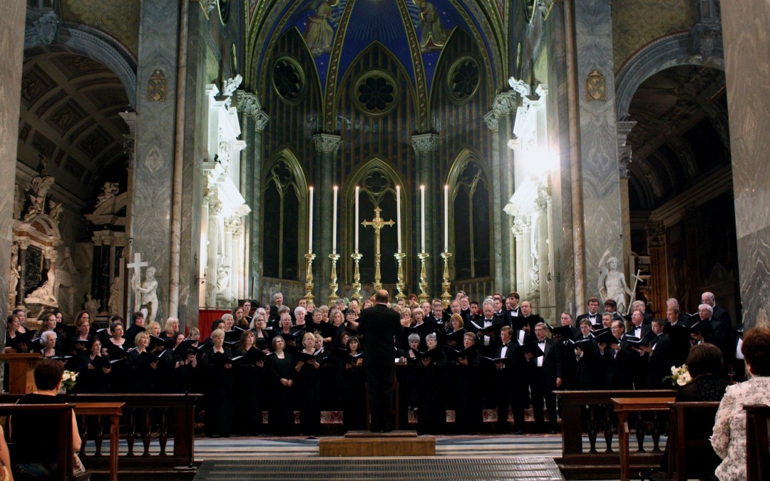 Rhodes MasterSingers Participate in the Rome International Choral Festival