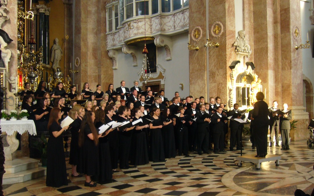 Idaho State University Chamber Choir Tours Italy & Austria