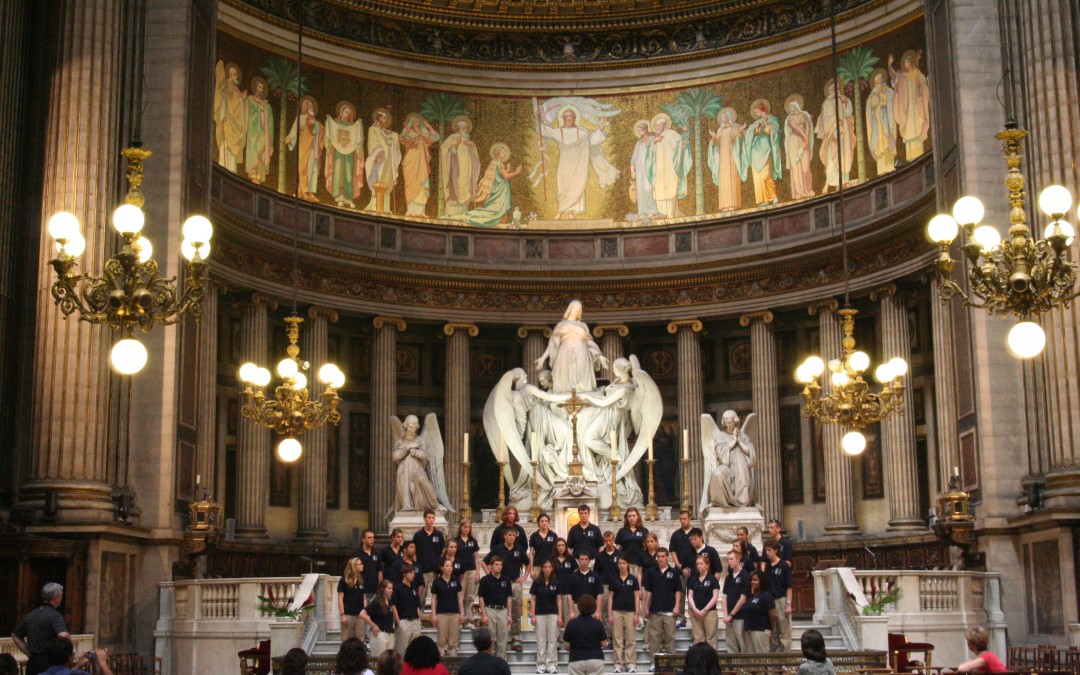 Grant High School Choir Performs in France