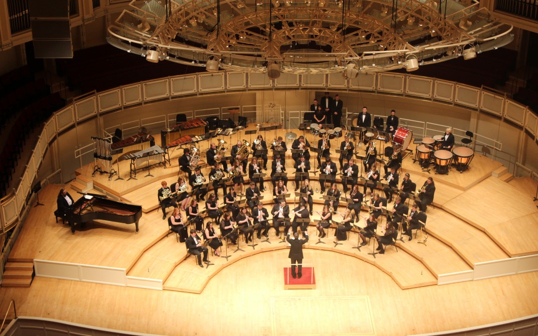 The Marshall University Wind Symphony Participates In The 2014 Percy Grainger Wind Band Festival