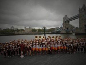 USC Trojan Band in London