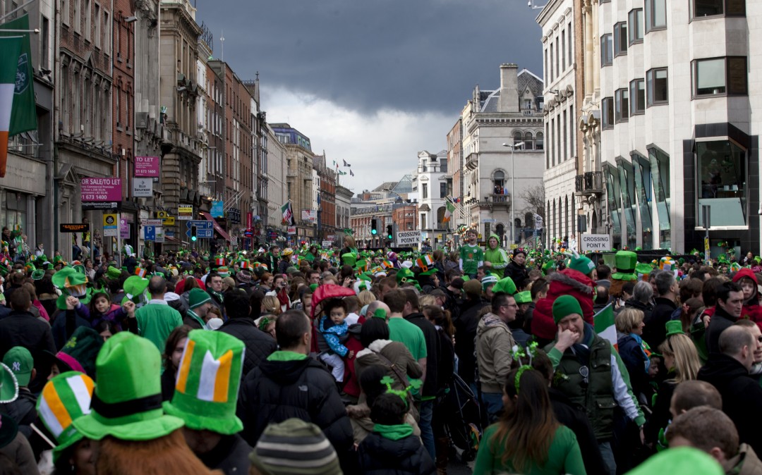 Applications for the 2017 St. Patrick's Festival Parade in Dublin