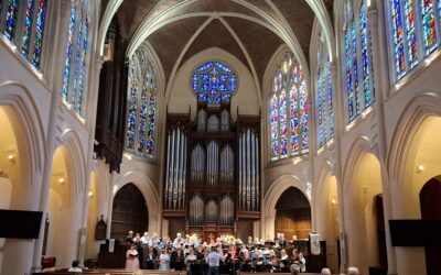 American Choir for World Peace Tours France