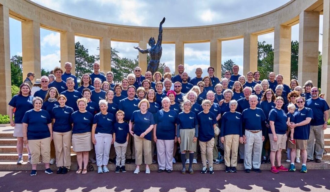 Christ Presbyterian Church Choir performs at the 2024 Paris Choral Festival