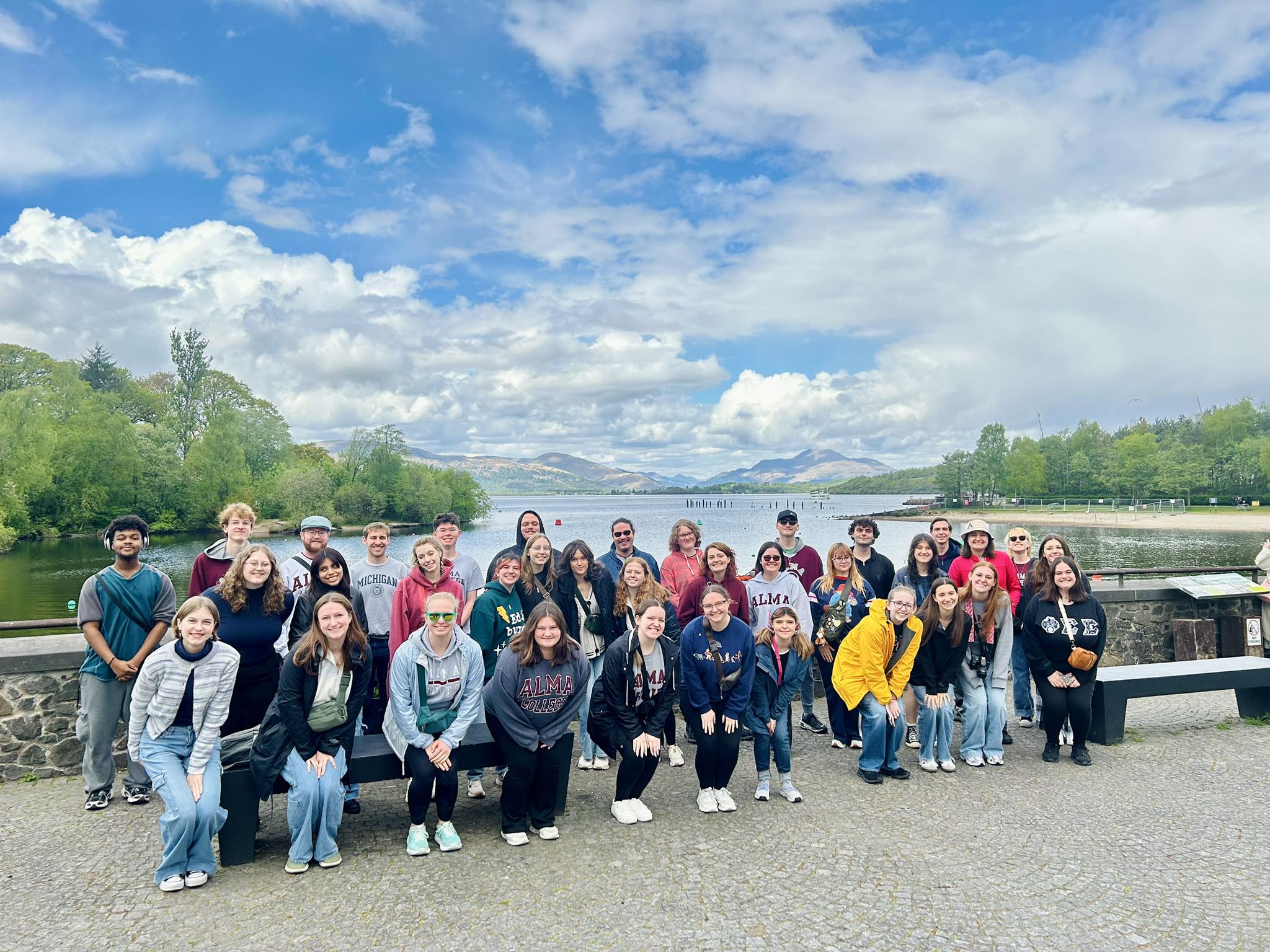Alma College Choir tours Scotland