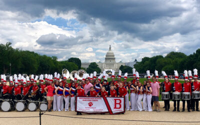 Beechwood High School Band Marches in DC