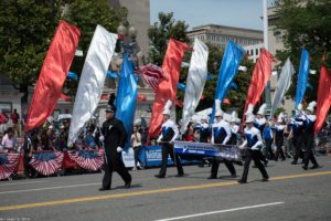 Bryan High School Viking Marching Band - National Memorial Day Parade