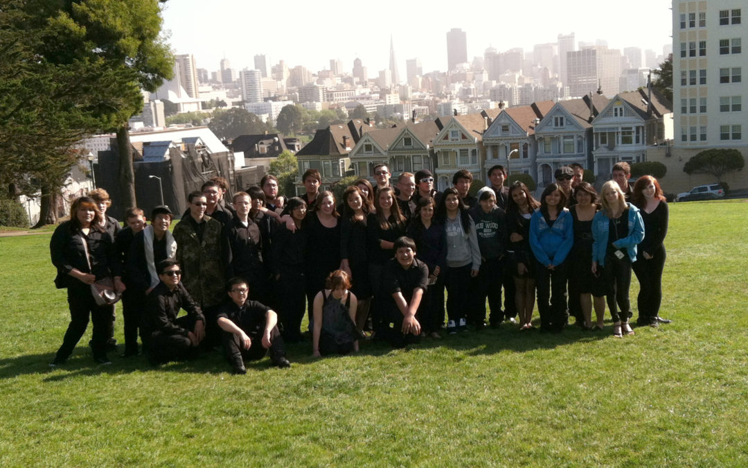 Farmington High School Band Perform in San Francisco