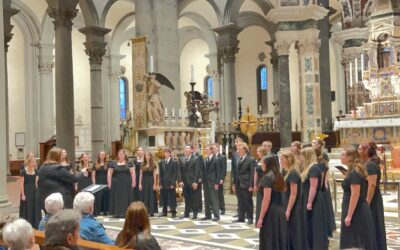 Kelly Walsh Trojan A Cappella Choir tours Italy