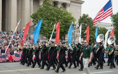 Kennedy High School Band Marches in Washington, DC