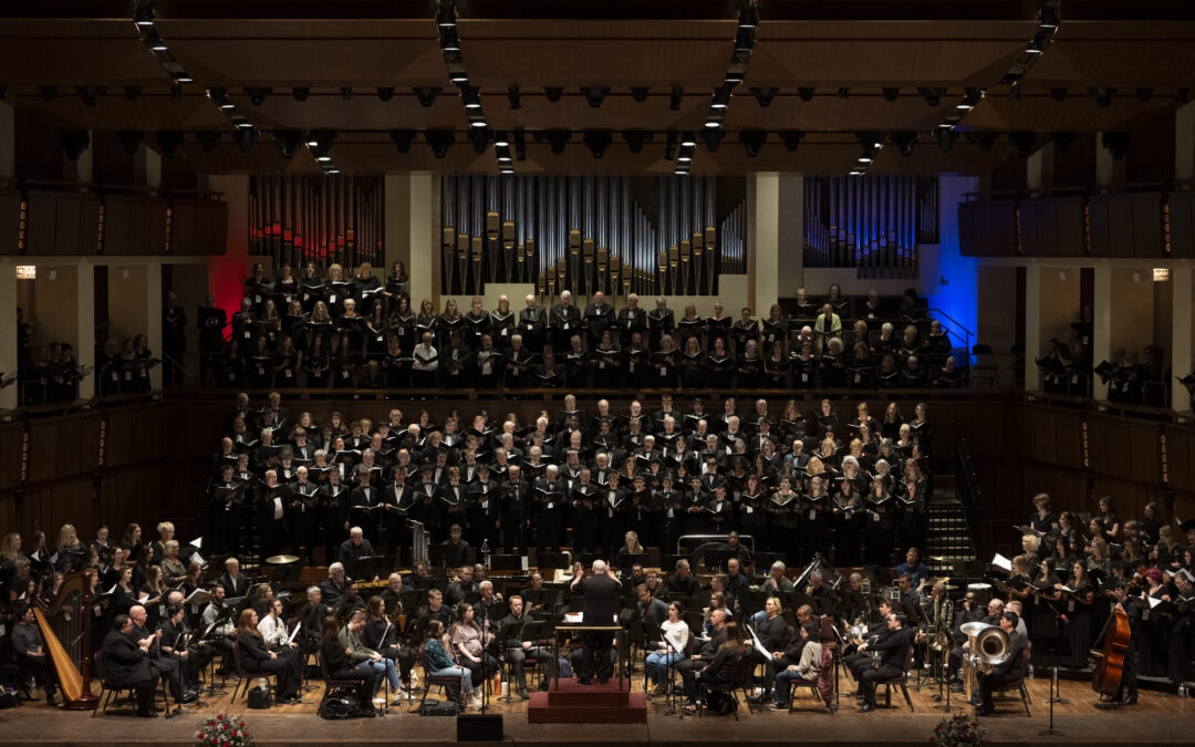 Grand View Christian School sings for Memorial Day