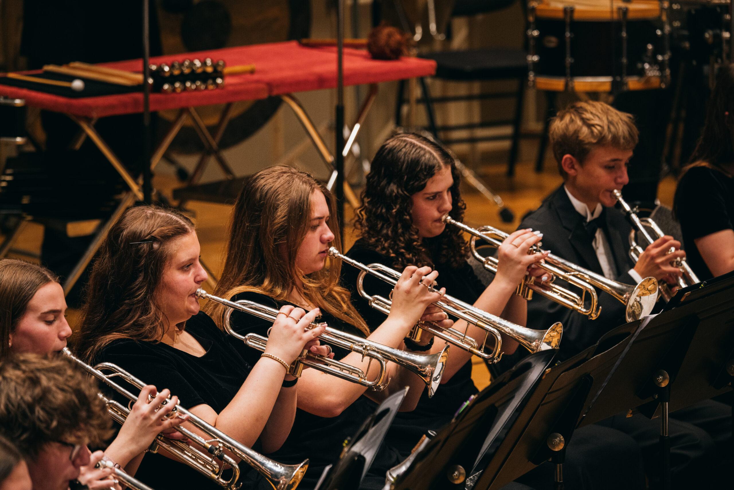 Niceville High School Wind Symphony Rehearsal (43)