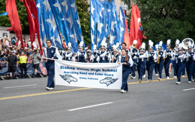 Bishop Union High School Marches for Memorial Day