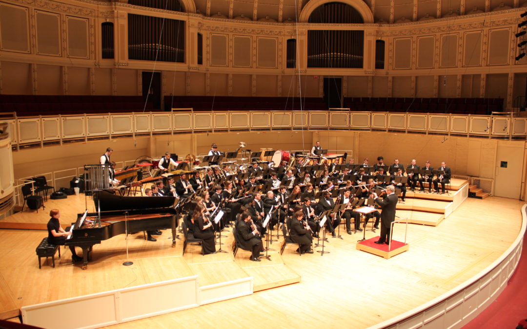 Southeastern Louisiana University Wind Symphony Perform in Chicago’s Orchestra Hall