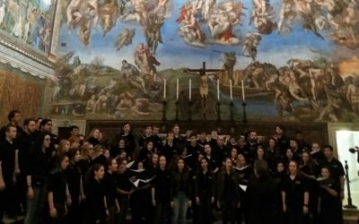 The UConn Choirs Sing in the Sistine Chapel!