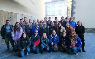 The Pride of the Plains Marching Band Performs in the Dublin New Year’s Festival