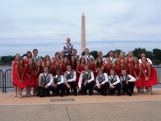 Taylor County High School Choir Performs at St. Patrick’s and the Jefferson Memorial