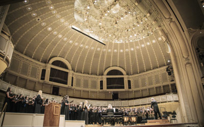 Saint Mary’s School Honors Chorale Sings in the Windy City!