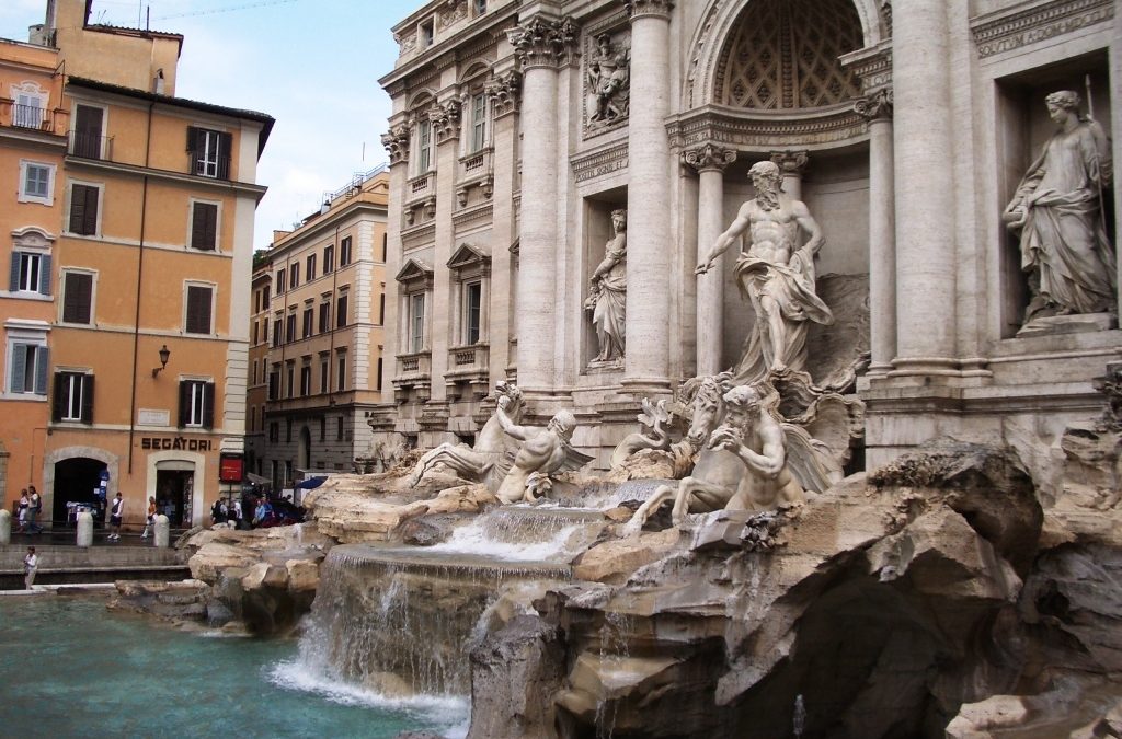 Rome Trevi Fountain